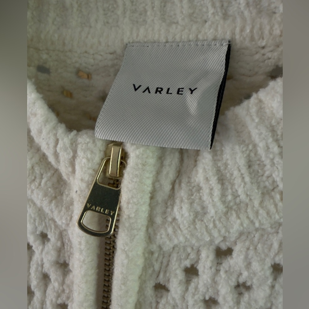 Varley open knit sweater jacket Size small - Picture 3 of 6